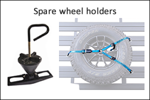 Link to Rhino Rack Pioneer Spare wheel holders